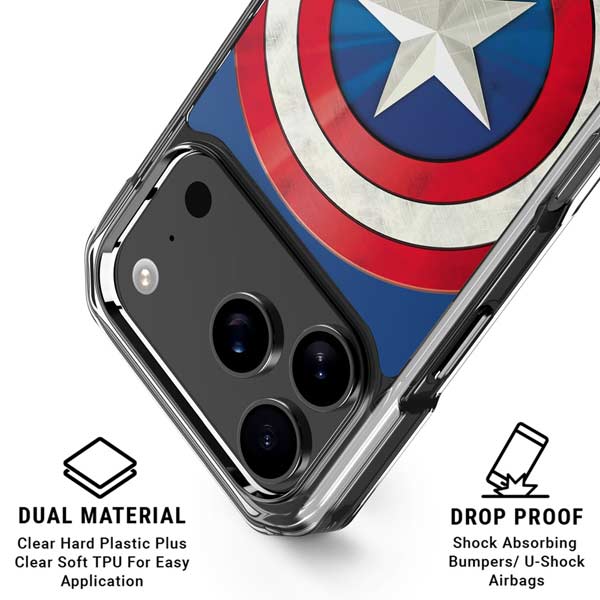 Marvel Captain America Shield iPhone 17 Pro Max MagSafe Case