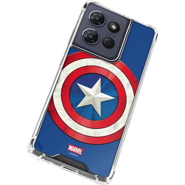 Marvel Captain America Shield Moto G 5G (2025) Clear Case