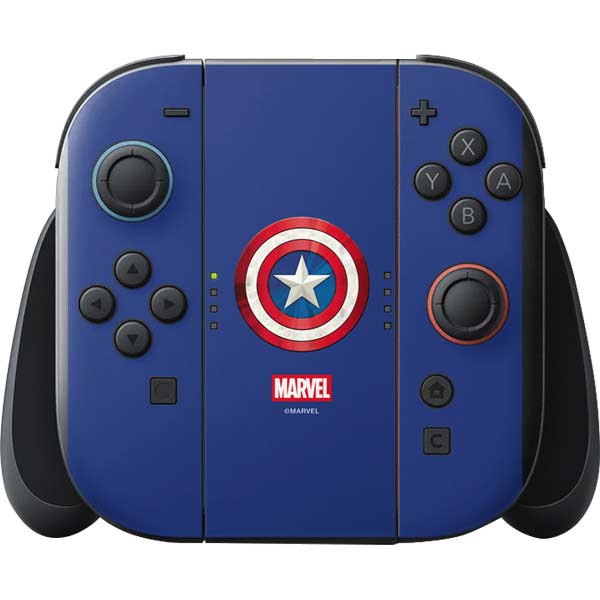 Marvel Captain America Shield Nintendo Switch 2 (2025) with Joy-Con Skin
