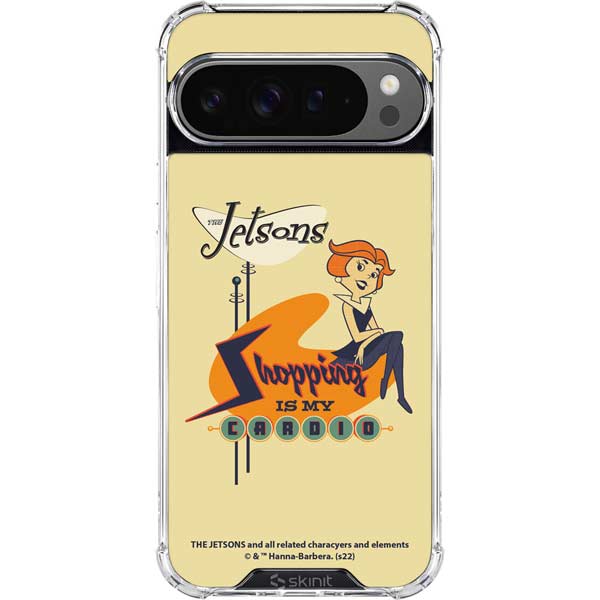 The Jetsons Shopping Is My Cardio Google Pixel 10 Pro Clear Case