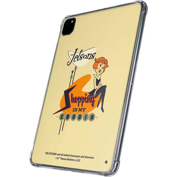 The Jetsons Shopping Is My Cardio iPad Pro 11in (2024) Clear Case