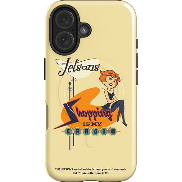 The Jetsons Shopping Is My Cardio iPhone 16 Plus Magsafe Impact Case