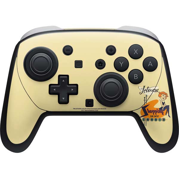 The Jetsons Shopping Is My Cardio Nintendo Switch 2 (2025) Pro Controller Skin