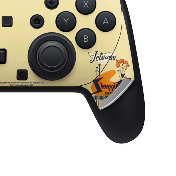 The Jetsons Shopping Is My Cardio Nintendo Switch 2 (2025) Pro Controller Skin