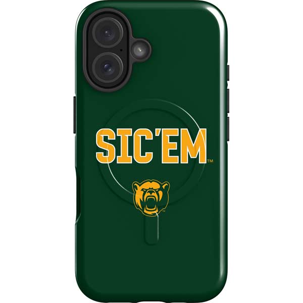 Baylor University Sic Em Green iPhone 16 Magsafe Impact Case