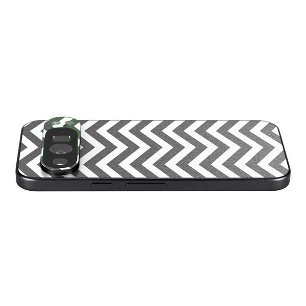 Silver Chevron Google Pixel 10 Pro XL Skin