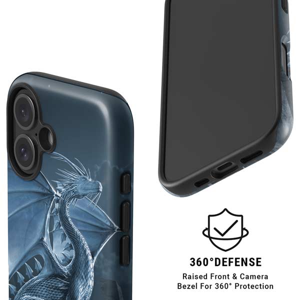 Silver Dragon by Vincent Hie iPhone 16 Magsafe Impact Case