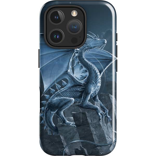 Silver Dragon by Vincent Hie iPhone 16 Pro Max Magsafe Impact Case