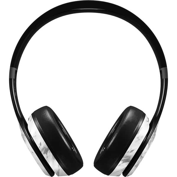 Silver Marble Beats Studio Pro Wireless Headphones Skin
