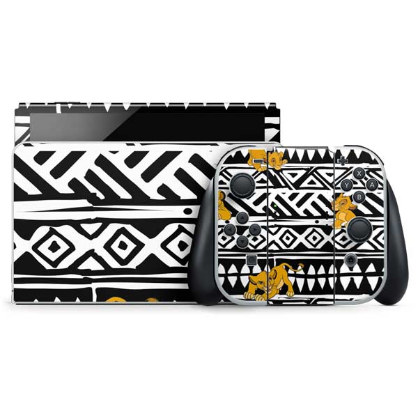 Disney The Lion King Simba Tribal Print Nintendo Skins