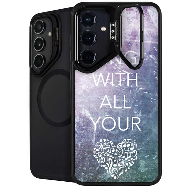 Sing With All Your Heart Galaxy S26 Kickstand Case