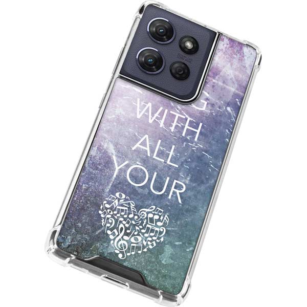 Sing With All Your Heart Moto G 5G (2025) Clear Case