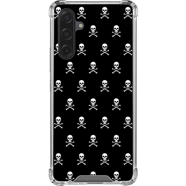 Skull and Crossbones (white) Galaxy Cases