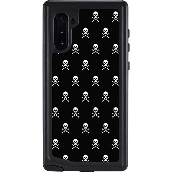 Skull and Crossbones (white) Galaxy Cases