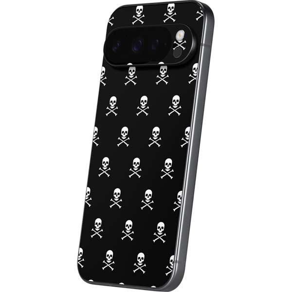 Skull and Crossbones (white) Google Pixel 10 Pro XL Skin