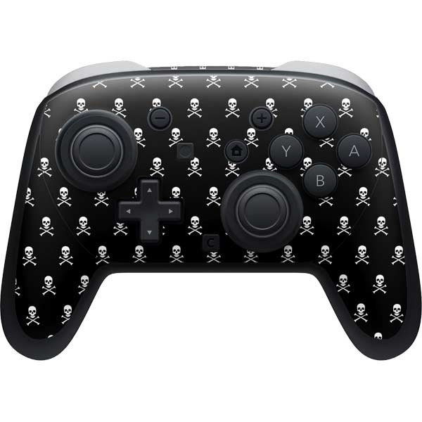 Skull and Crossbones (white) Nintendo Skins