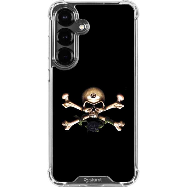 Alchemy Skull and Crossbones Galaxy S26 Clear Case