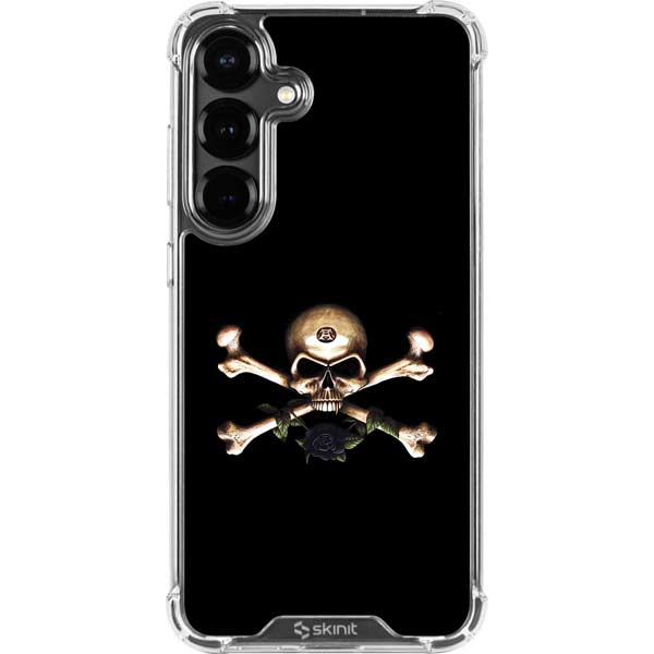 Alchemy Skull and Crossbones Galaxy S26 Plus Clear Case