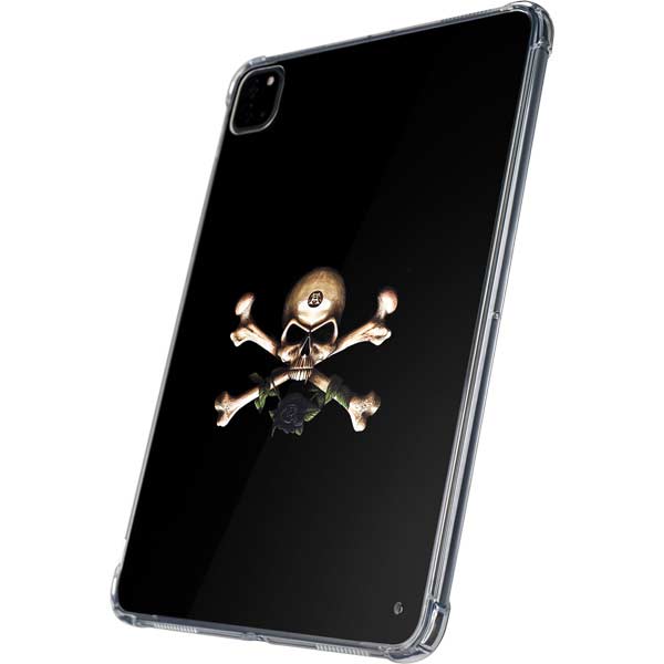Alchemy Skull and Crossbones iPad Pro 11in (2024) Clear Case