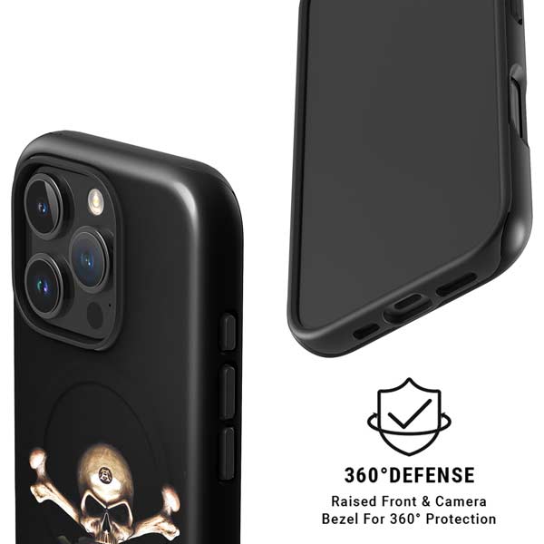 Alchemy Skull and Crossbones iPhone 16 Pro Magsafe Impact Case