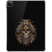 Skull and Owl by Sarah Richter iPad Pro 11in (2024) Clear Case