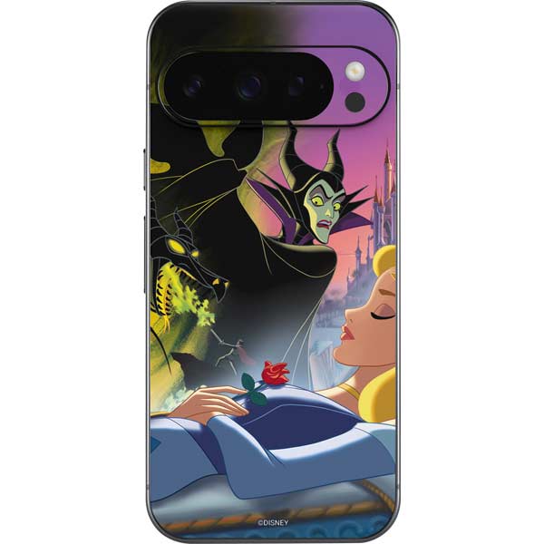 Disney Villains Sleeping Beauty and Maleficent Art Google Pixel 10 Pro XL Skin