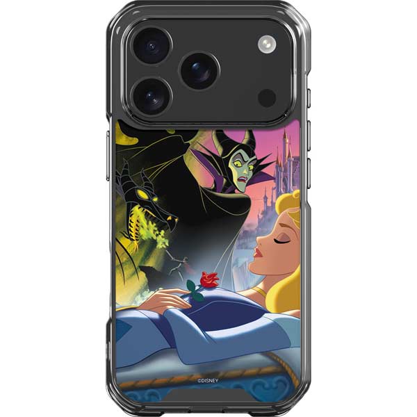 Disney Villains Sleeping Beauty and Maleficent Art iPhone 17 Pro Clear Case