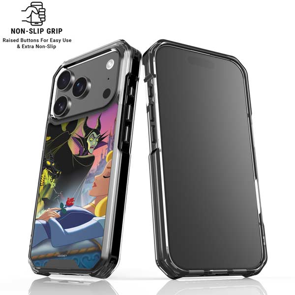 Disney Villains Sleeping Beauty and Maleficent Art iPhone 17 Pro Clear Case