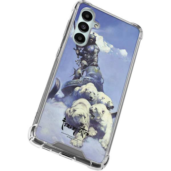 Sliver Warrior by Frazetta Galaxy A16 5G Clear Case