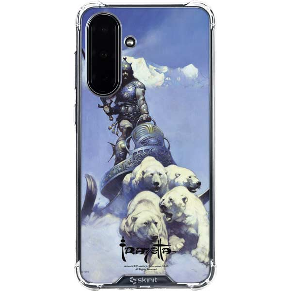 Sliver Warrior by Frazetta Galaxy A36 5G Clear Case