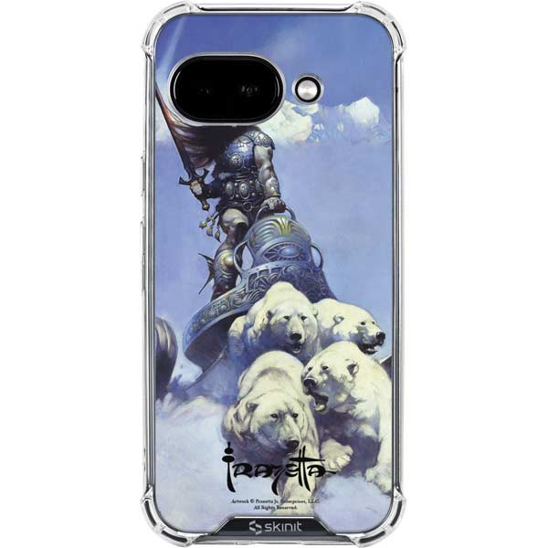 Sliver Warrior by Frazetta Google Pixel 9a Clear Case