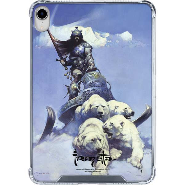Sliver Warrior by Frazetta iPad 11th Gen (2025) Clear Case