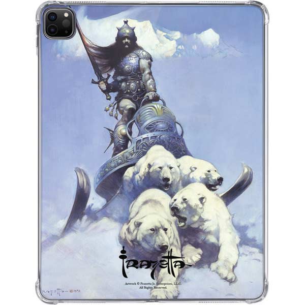 Sliver Warrior by Frazetta iPad Pro 11in (2024) Clear Case