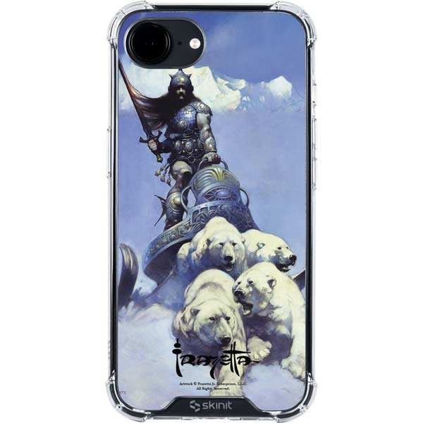 Sliver Warrior by Frazetta iPhone 16e Clear Case