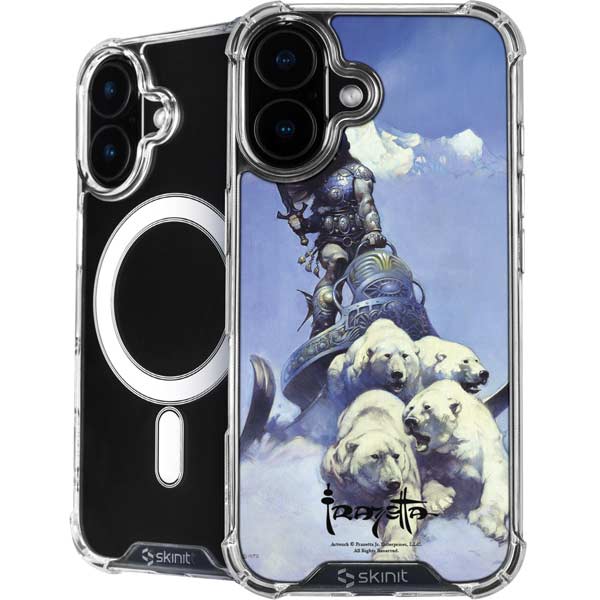 Sliver Warrior by Frazetta iPhone 17 MagSafe Case
