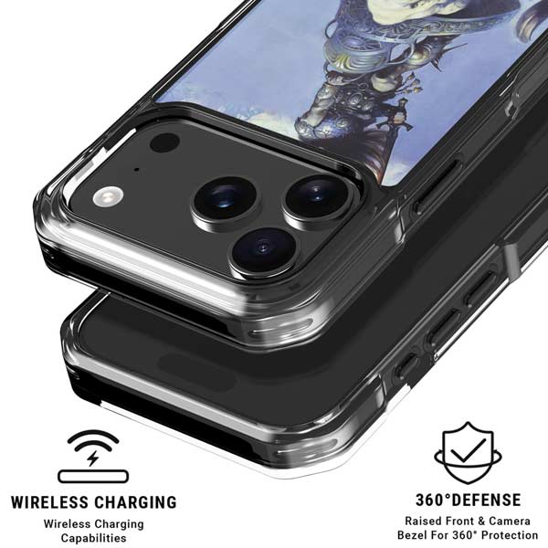 Sliver Warrior by Frazetta iPhone 18 Pro Clear Case