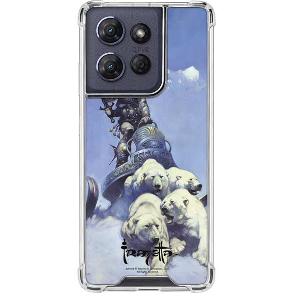 Sliver Warrior by Frazetta Moto G Power 5G (2025) Clear Case