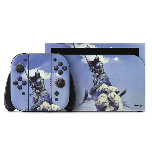 Sliver Warrior by Frazetta Nintendo Switch 2 (2025) with Joy-Con Skin