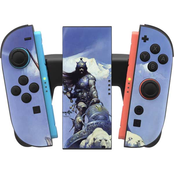 Sliver Warrior by Frazetta Nintendo Switch 2 (2025) Joy-Con Controller Skin
