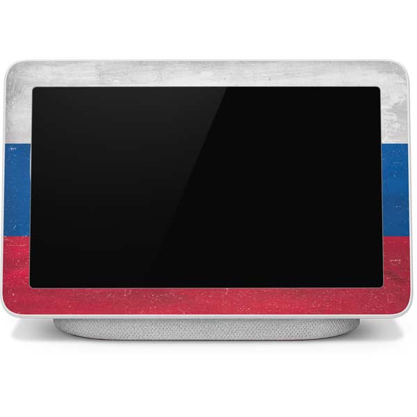 Slovakia Flag Distressed Google Home Hub Skin