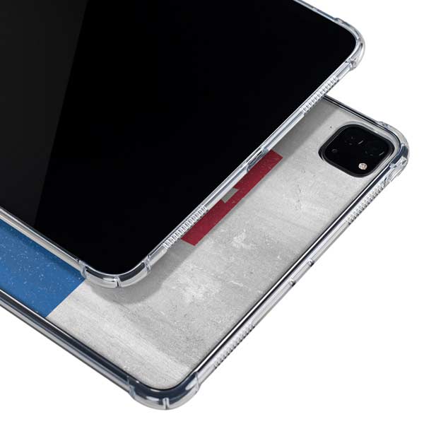 Slovakia Flag Distressed iPad Pro 11in (2024) Clear Case