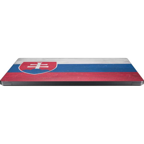 Slovakia Flag Distressed Surface Laptop 7 13.8in Skin
