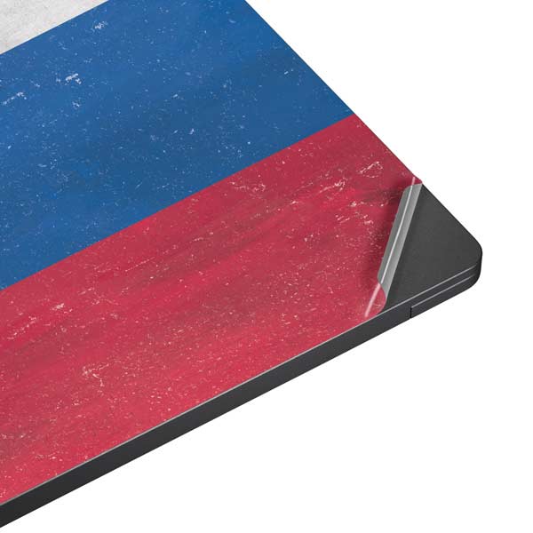 Slovakia Flag Distressed Surface Laptop 7 13.8in Skin
