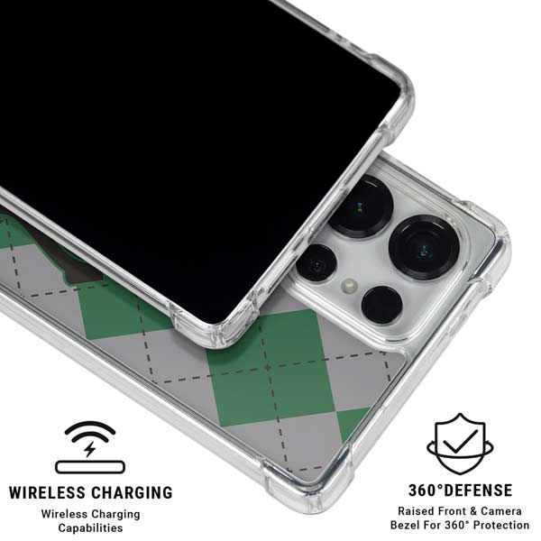 Wizarding World Harry Potter Slytherin Crest Galaxy S25 Ultra Clear Case