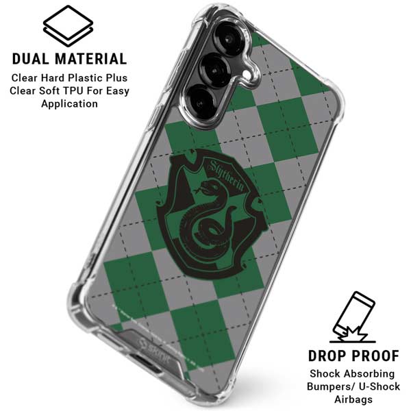 Wizarding World Harry Potter Slytherin Crest Galaxy S26 Plus Clear Case