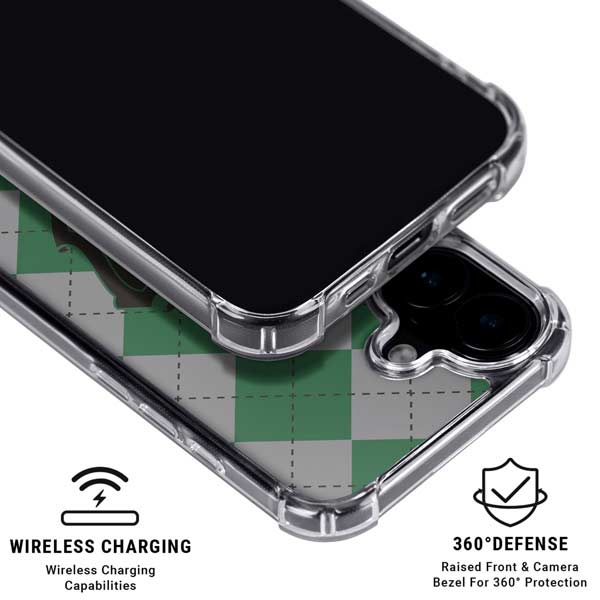 Wizarding World Harry Potter Slytherin Crest iPhone 16 MagSafe Case