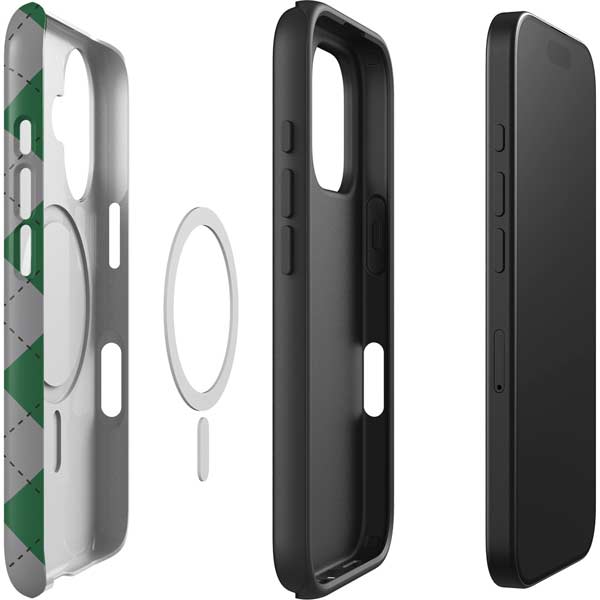 Wizarding World Harry Potter Slytherin Crest iPhone 16 Magsafe Impact Case