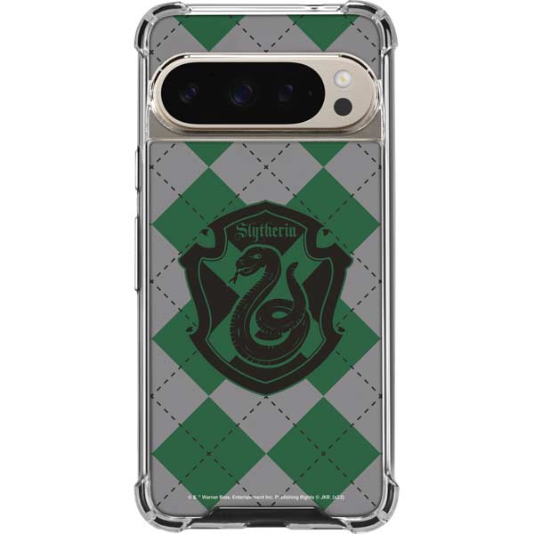 Wizarding World Harry Potter Slytherin Crest Pixel 9 Pro XL Clear Case