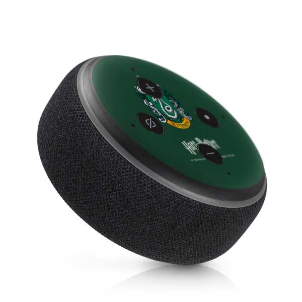 Wizarding World Harry Potter Slytherin House Crest Amazon Echo Dot Skin