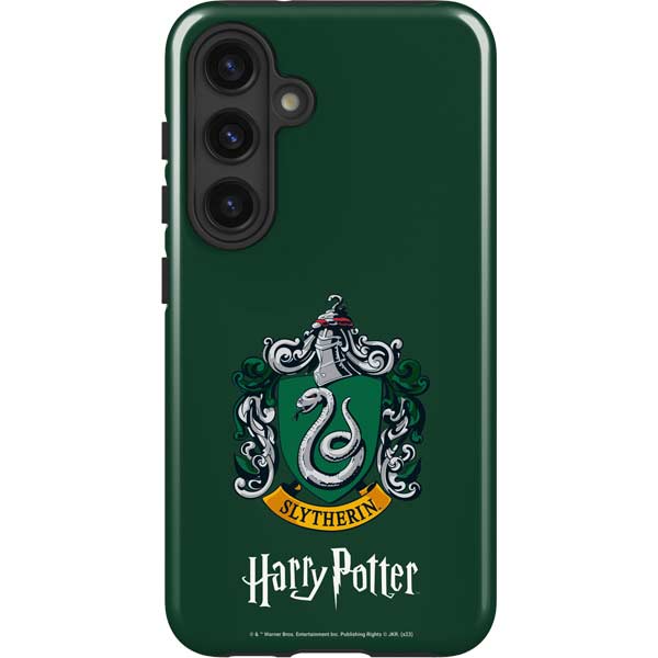 Wizarding World Harry Potter Slytherin House Crest Galaxy S25 Plus Impact Case